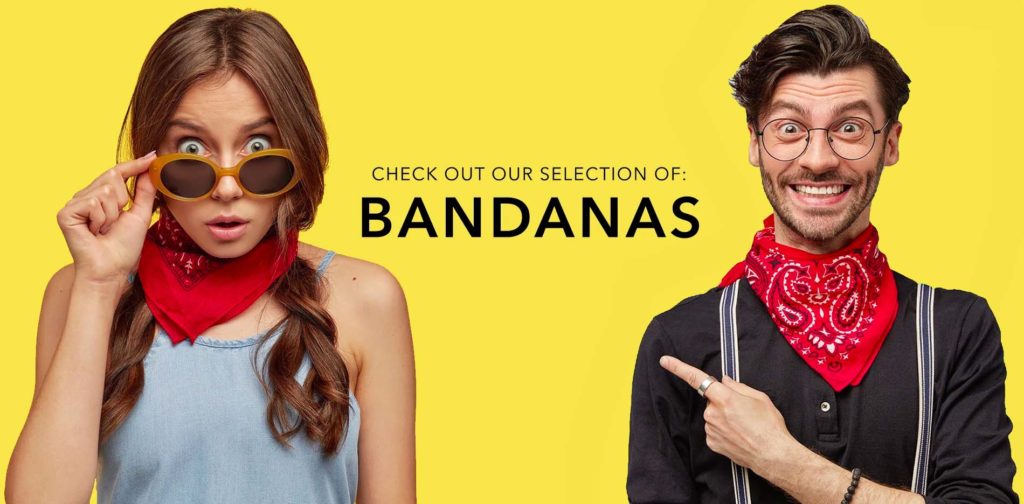 bandanas for men and women - Check out our Selection