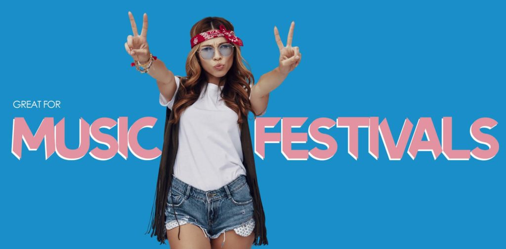 bandanas for men and women for Music Festivals